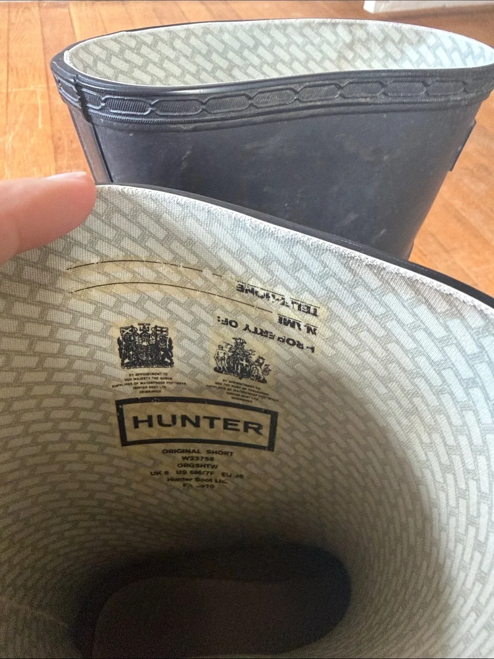 Hunter classic rain